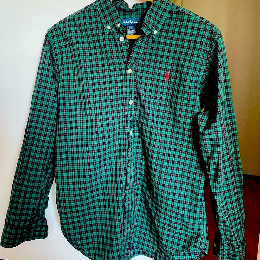 Ralph Lauren stripped cotton dress shirt